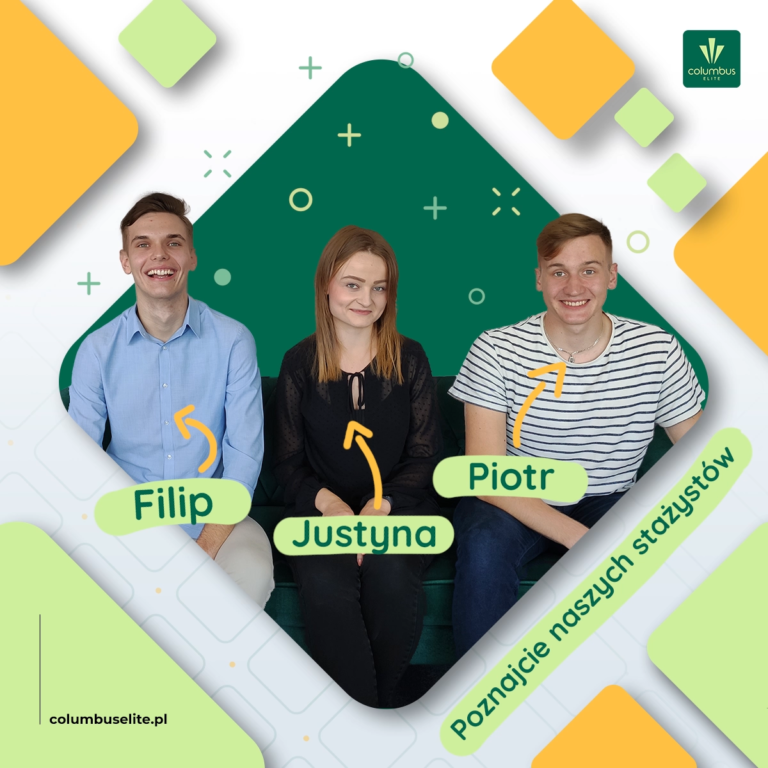 Poznaj naszych stażystów