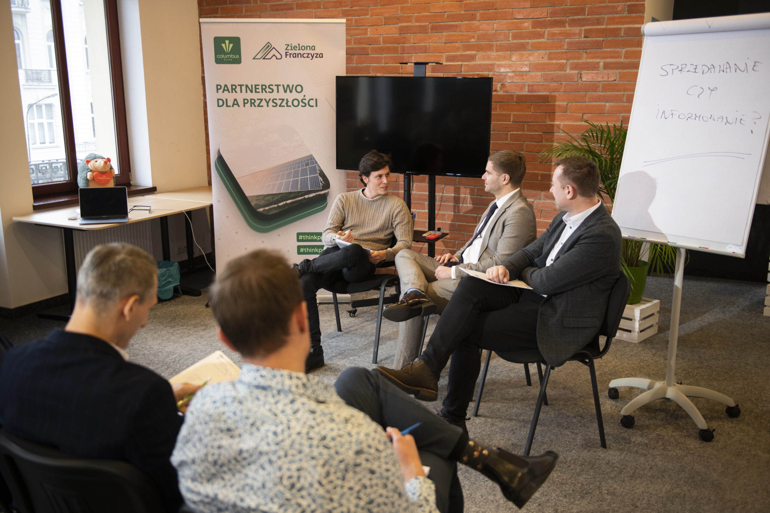 szkolenia sprzedażowe kraków Doradcy Energetyczni Columbus Elite podczas szkoleń