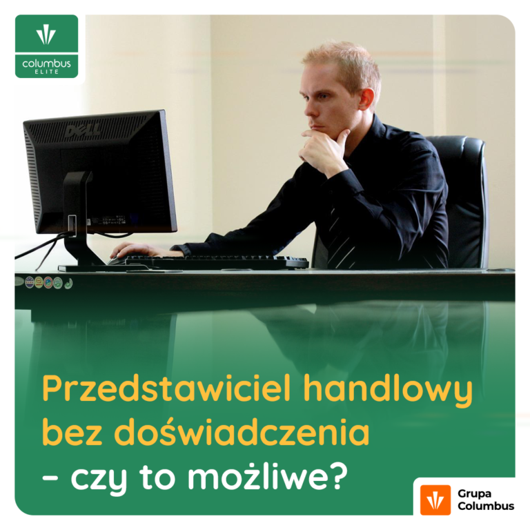 Przedstawiciel handlowy bez doświadczenia