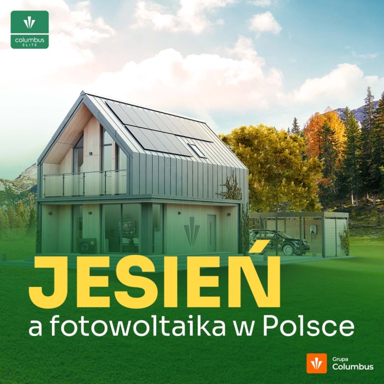 jesień a fotowoltaika